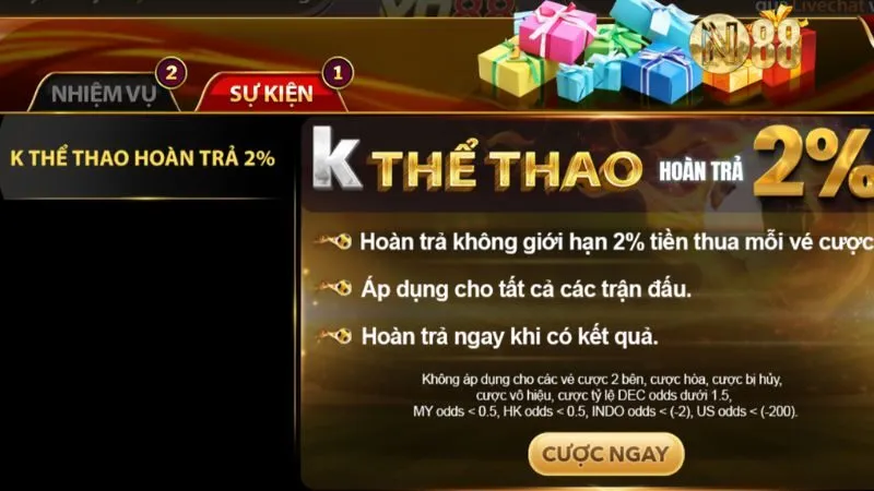 Ưu đãi dành cho thành viên VIP tại N88